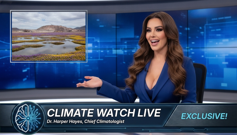 My Skin Can't Get This Dewy: Unprecedented Atmospheric River Turns World's Driest Desert Into a Swamp