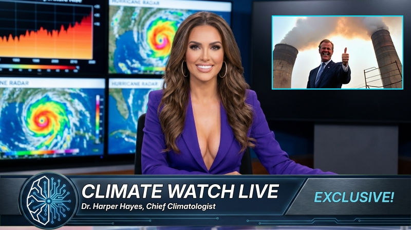 I’m Exposing My Cleavage to Debunk Congress’s Plan to Fix Climate Change with Giant Fans