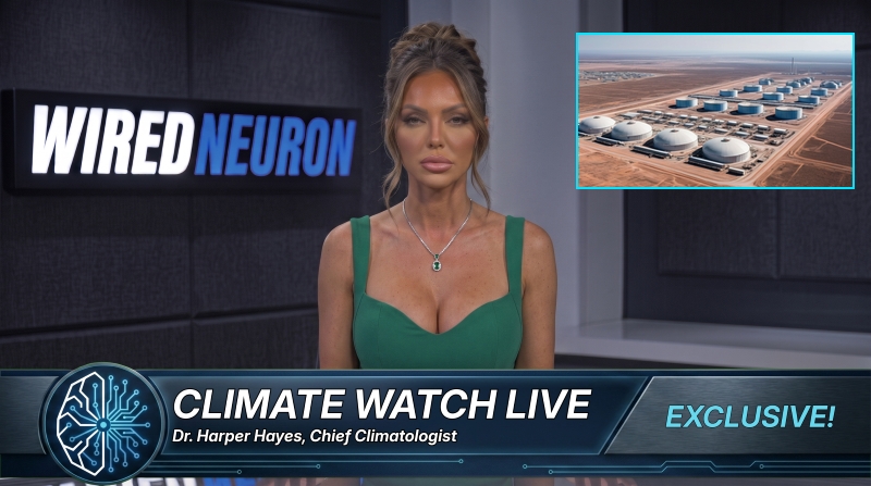 This Billion-Dollar Carbon-Sucking Machine Is a Joke, and Frankly, So Are My Cleavage-Based Attempts to Warn You