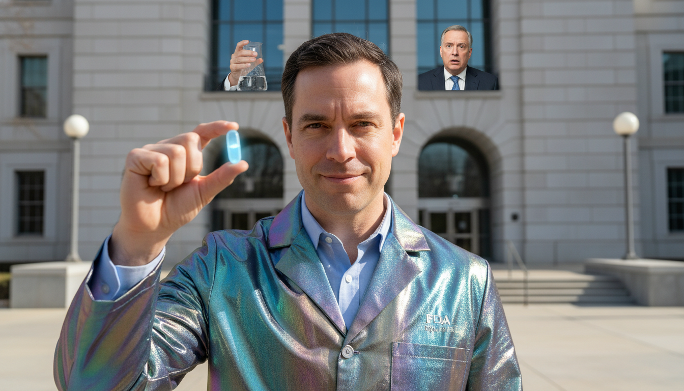 Dr. Thaddeus Quartz REJECTS FDA Approval, Citing 'Chroniton Contamination' in Federal Labs