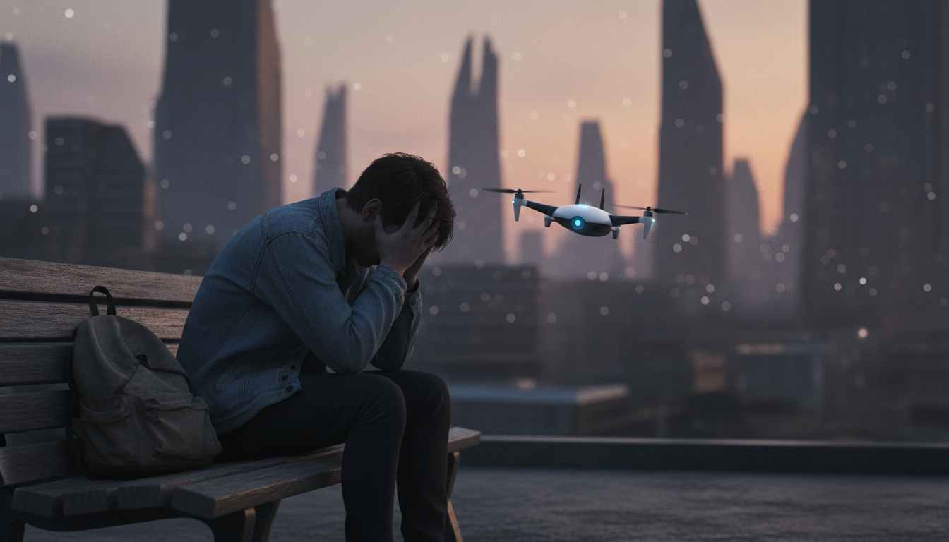 my emotional support drone said my vibes are off and i haven't recovered