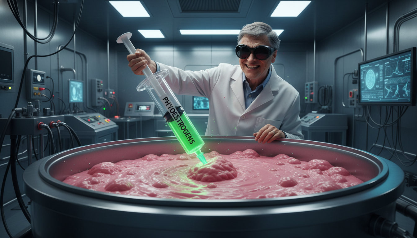 Gates' Great Emasculation: The Phytoestrogen Plot Hidden in Every Fake Burger