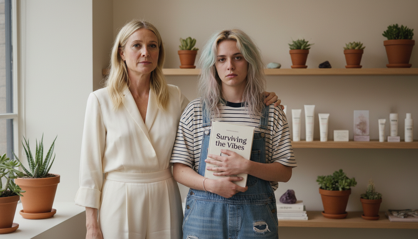 gwyneth paltrow's goop to publish 'surviving the vibes,' a 400-page manifesto on the trauma of a low phone battery