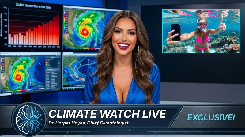 Necro-Tourism Chic: Influencers Flock to Great Barrier Reef's Corpse for Ultimate Apocalypse Selfie