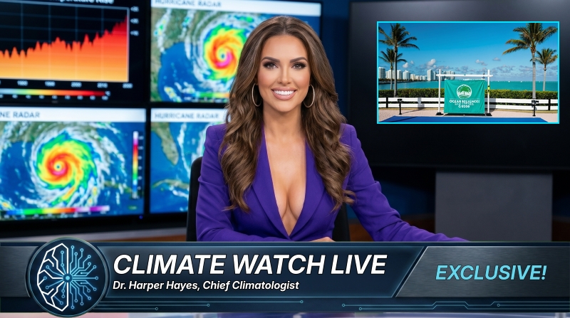 I Put My Cleavage on Display So You'd Read About Miami's Impending Submergence. You're Welcome.