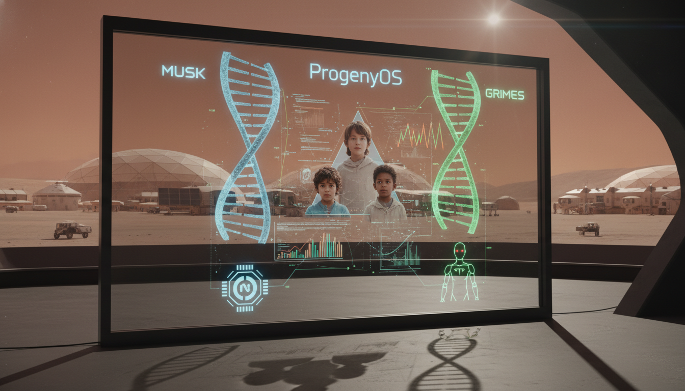 Musk and Grimes Open-Source Their Children, Disrupting Legacy for the Pro-Natalist Era
